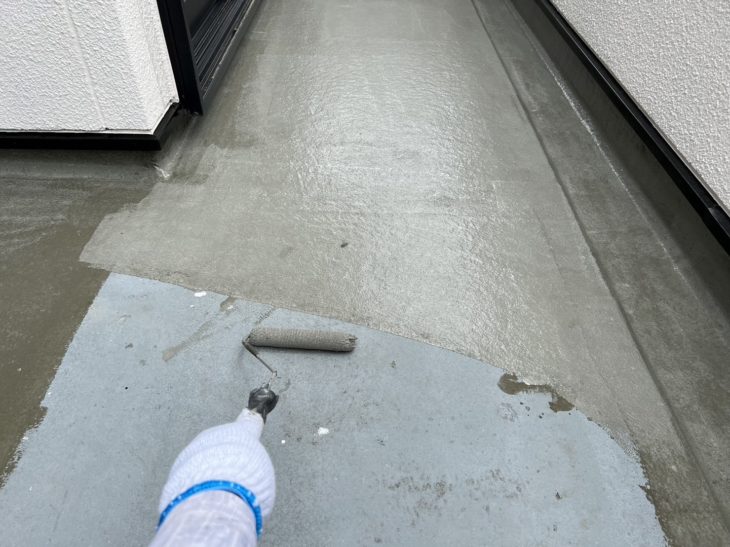 ベランダ防水工事｜静岡県三島市佐野見晴台