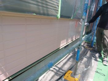 ピンクベージュの外壁塗装で一新！伊豆の国市南條