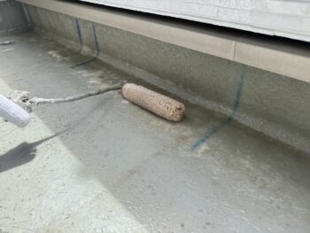 外壁、付帯部塗装、ベランダ防水工事｜沼津市