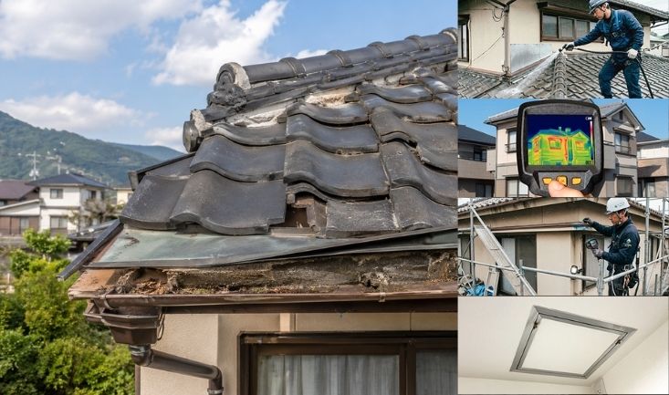 雨漏り修理は原因特定ができる業者に頼むべき理由