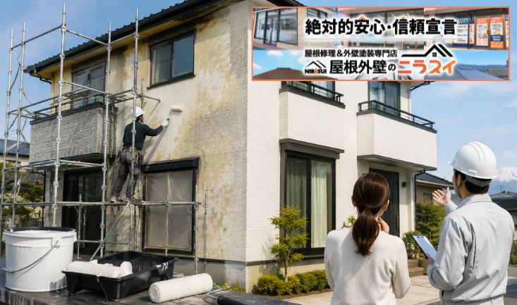 三島市の外壁塗装費用はいくら？坪数だけで決まらない見積もりの見方を解説