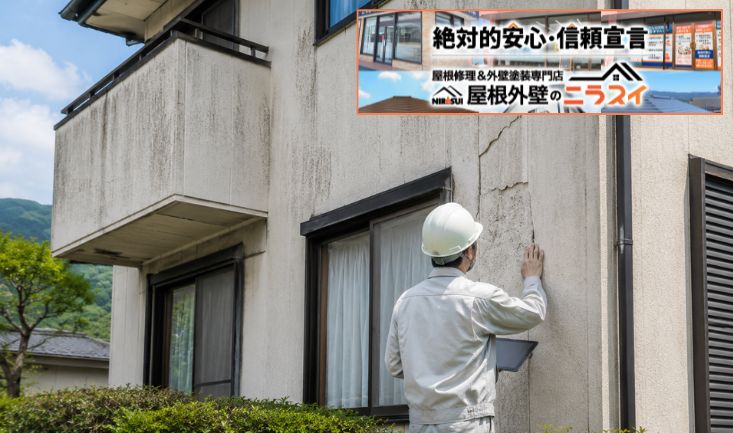 伊豆の国市で外壁塗装を考えたら最初に確認すべき劣化サインと業者選び